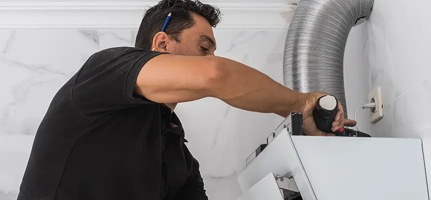 Precision In-wall Dryer Vent Cleaning & Rerouting Corrections in Fullerton, CA
